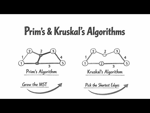 Prim's & Kruskal's 