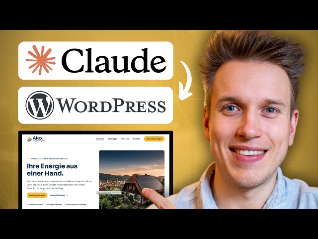 WordPress-Website mit Claude erstellen 2026 (Tutorial für Anfänger)