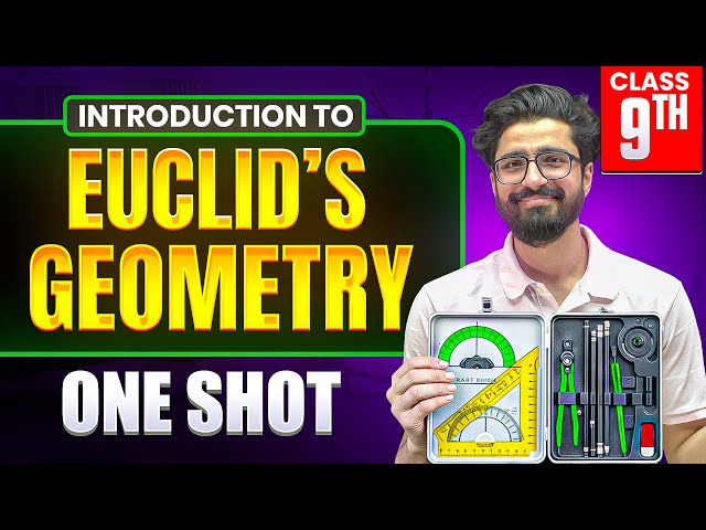 Introduction to Euclid’s Geometry in ONE SHOT 🔥 | Class 9 Maths Chapter 5 | Ritik Mishra