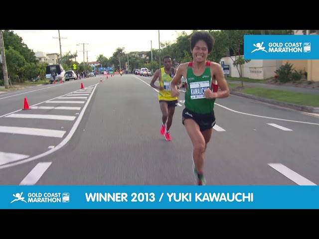 Yuki Kawauchi wins 2013 Gold Coast Marathon
