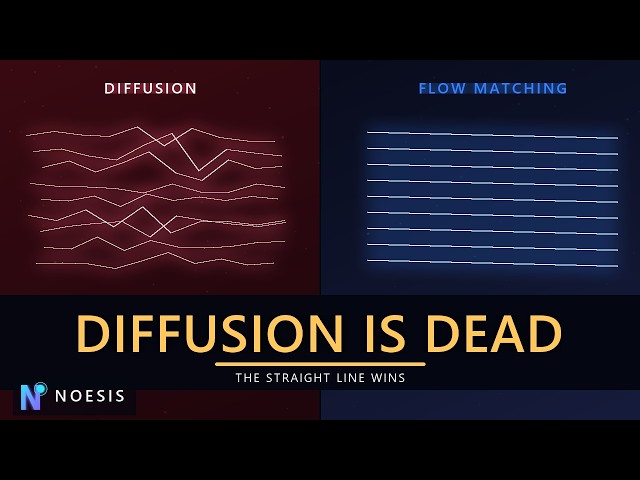 Why AI is Ditching Diffusion for Flow Matching