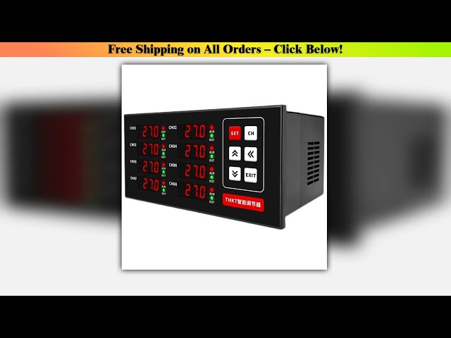 2-channel 6-channel 8-channel PID temperature control upper and lower limit control intelligent