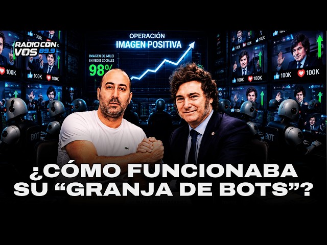 CERIMEDO'S "BOT FARM": How did it OPERATE in favor of MILEI? | SANTIAGO SIRI with TENEMBAUM