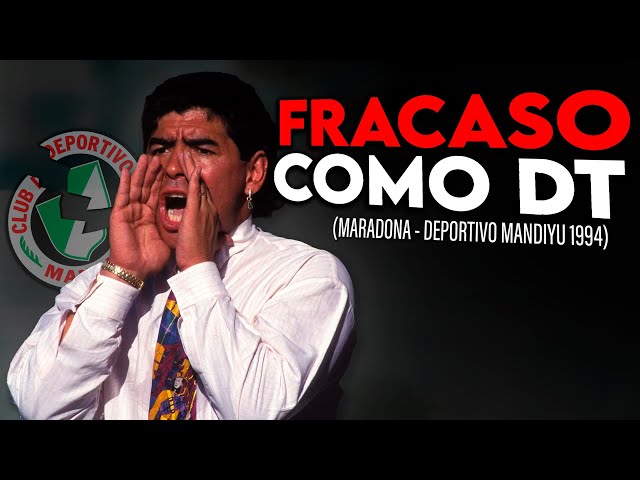 MARADONA at MANDIYÚ: his FORGETTABLE DEBUT as COACH