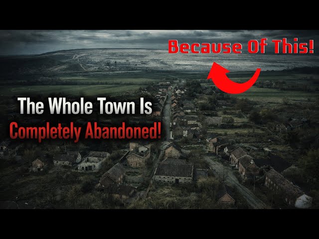Exploring An Abandoned Ghost Town That Was Due To Be Demolished, But Something Stopped It Happening?