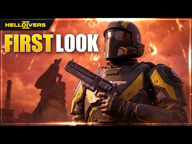 First Look At Helldivers 2 New Warbond Weapons & Enemy Update
