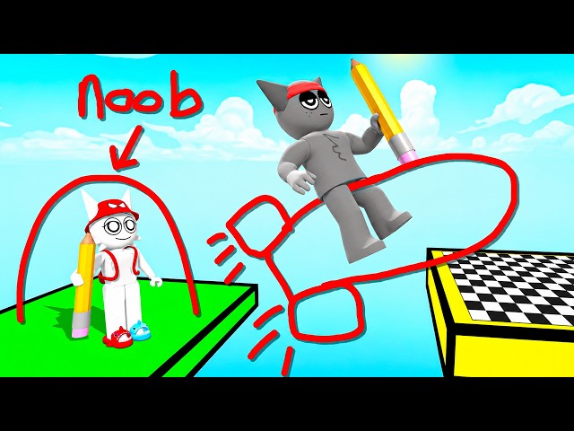 Dibujo un Cohete para Poder VOLAR y GANAR en Roblox!