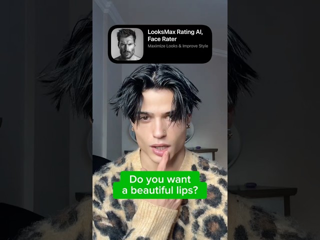 Do you want a beautiful lips? Exercises, tutorials / Looksmax Rating (Looksmaxing) / AI Face Rater