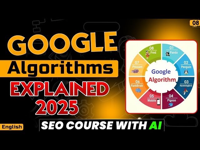 All Google SEO Algorithm Updates Explained | SEO Course in English 2025 by Marketing Fundas Global