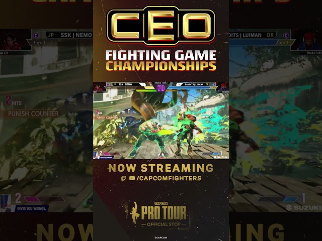 Chef Nemo is COOKIN' 👨‍🍳 #shorts #live #clips #fgc #ceo2026 #cpt2026