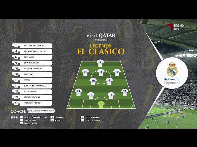 كلاسيكو الأساطير .. ريال مدريد Vs برشلونة