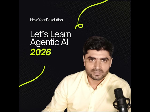 Day 01- New Beginning - Let's start exploring the world of Ai Agents in 2026 - Python Introduction