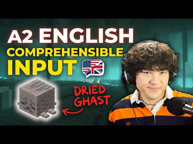 Learn English with Minecraft Hardcore #9 - Dried Ghast