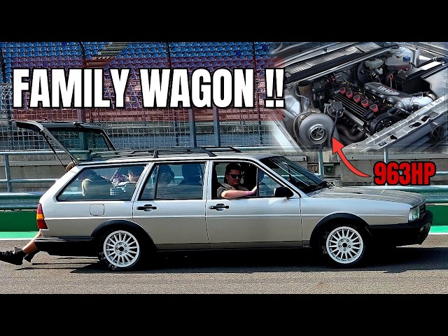 THE ULTIMATE FAMILY SLEEPER - 963HP VW PASSAT WAGON !!