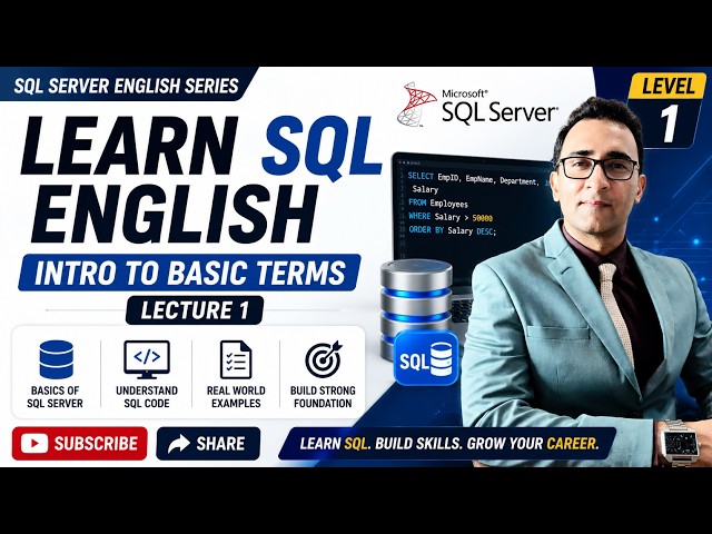 Learn SQL Eng | Intro to basic terms : L1