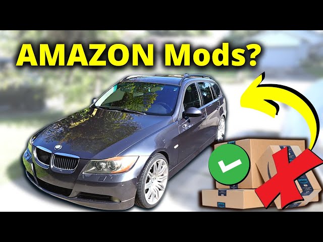 ¿Valen la pena estas modificaciones populares de Amazon para tu BMW E90? (PROBADAS)
