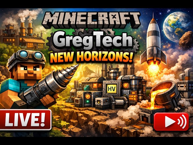 Minecraft LIVE ‼️ Modpack : GregTech New Horizons ‼️ #67 ‼️ Hai sa mai progresam si in MV zic... nu?