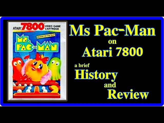 Ms Pac-Man on Atari 7800 - Game Review
