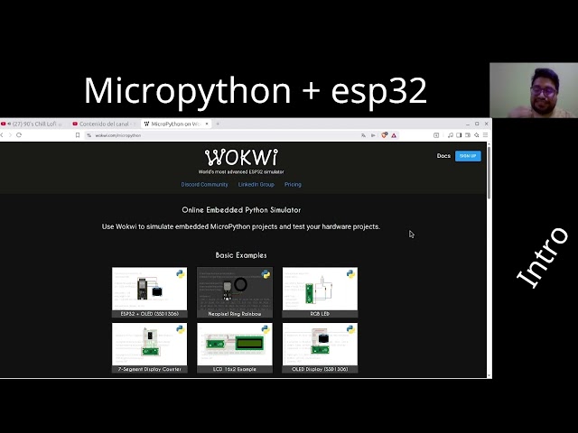 ESP32 con Micropython en Wokwi - intro