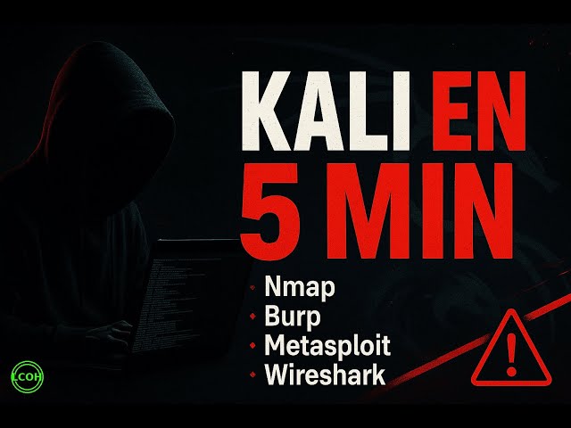 KALI LINUX explicado RÁPIDO (guía express para PRINCIPIANTES)