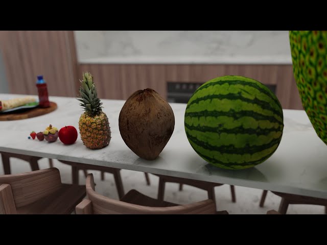Fruits Size Comparison