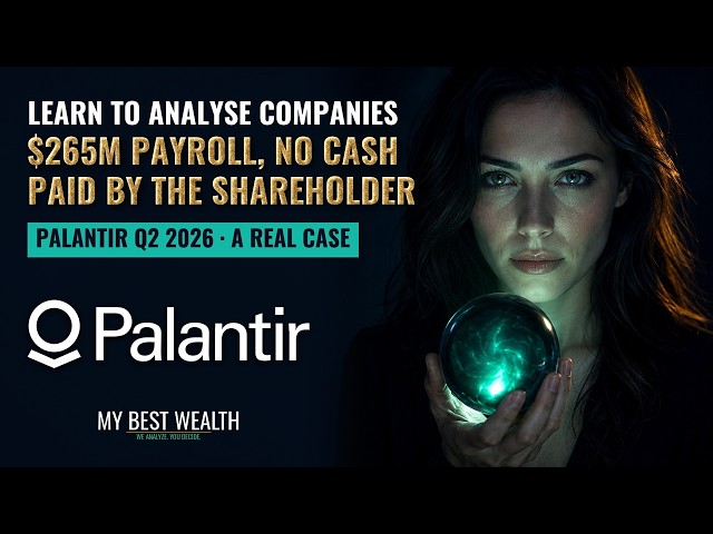 Palantir 2026 Q2: learn how to value a company