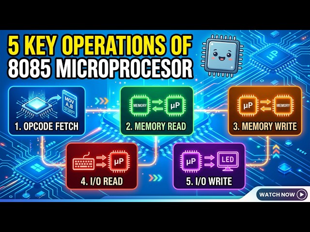 8085 Microprocessor INSTRUCTIONS — Complete Notes Hinglish LEC2
