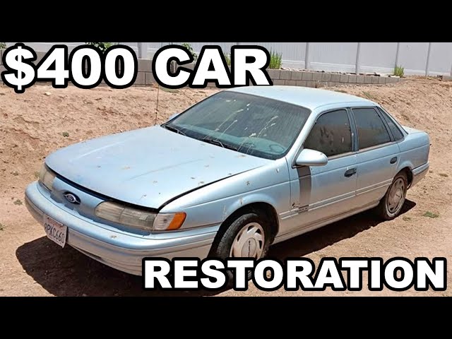 Turning a $400 Junkyard Car into a Daily Driver in 10 Minutes!
