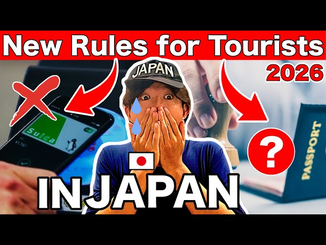 Japan Has Changed! 🇯🇵 9 New Rules Every Tourist Must Know in 2026 (Avoid Entry Denial & Trouble!)