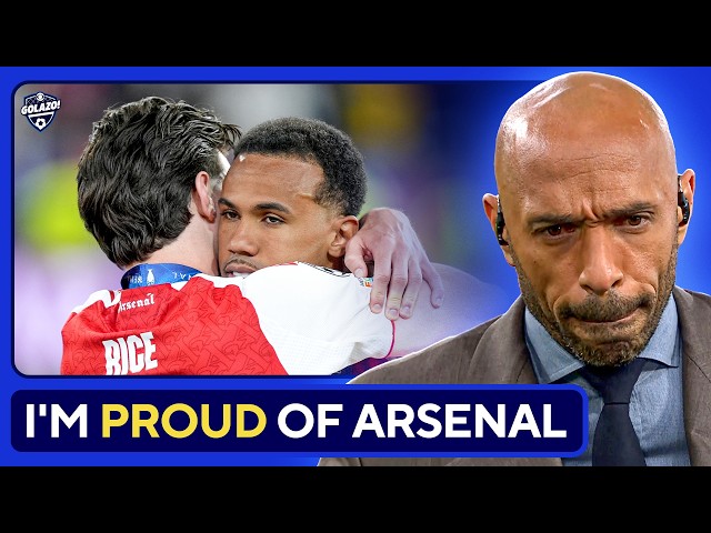 Thierry Henry's REACTION To Arsenal's Heartbreak In Champions League Final 💔 | UCL Today