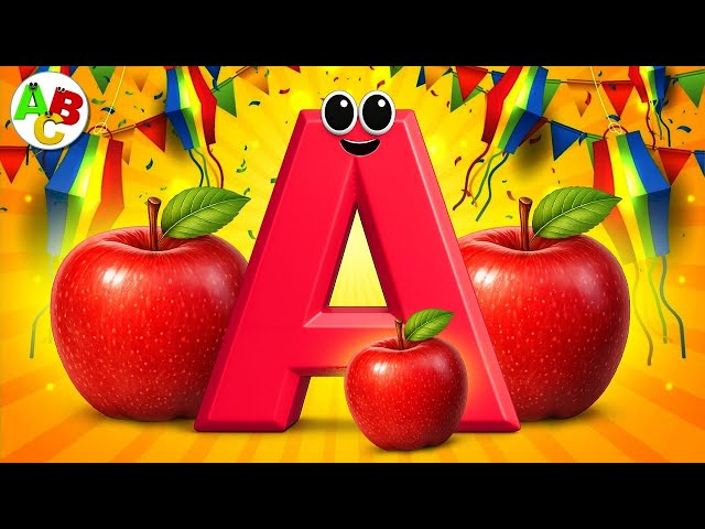 “ABC Song for Kids | Phonics Sounds A-Z | Toddler Learning Video”