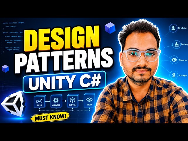 Unity C# Design Patterns Explained Simply | Write Clean Code & Crack Interviews (P1) | Nested Mango