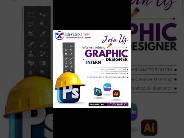 We Are Hiring Graphic Designer.