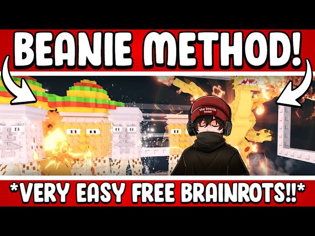 HOW TO STEAL 500M+ BRAINROTS ALL THE TIME WITH *BEANIE METHOD* | GUIDE & AND SOME INSANE STEALS! 😎