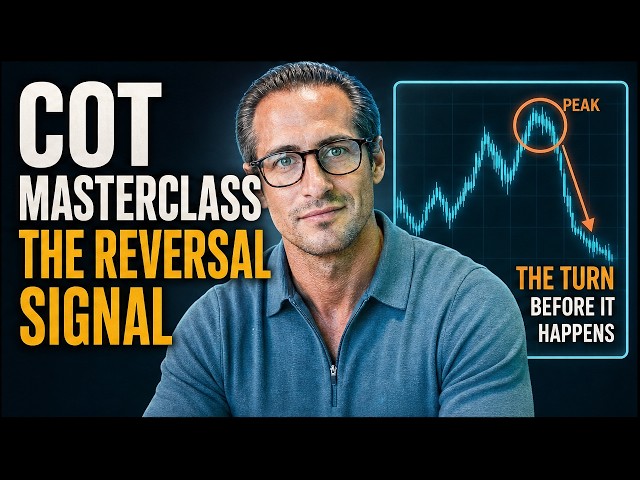 This Data Shows WHERE the Market Turns (COT MASTERCLASS) - Ep. 1