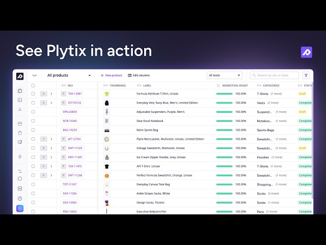 Plytix Demo: A Look Around the Platform