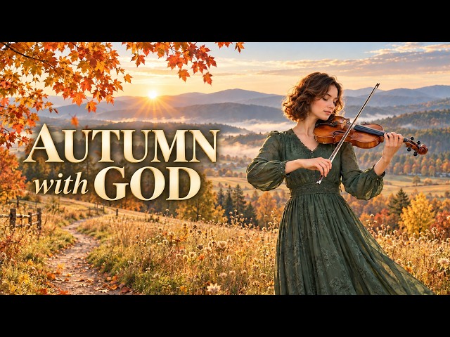 Autumn Worship Music (24/7 Live) Violin & Piano Instrumental for Prayer and Thanksgiving