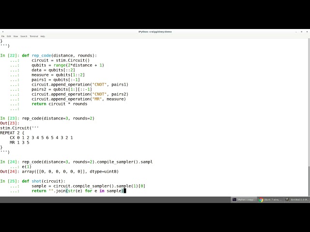 Tutorial - Simulating Quantum Stabilizer Circuits in Python with Stim