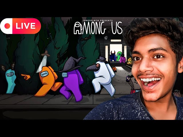 Among Us with @liveinsaan  🔴GTA 5 LATER LIVE