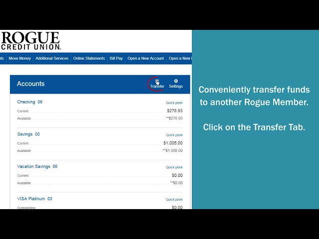 New Online Banking Tutorial - Rogue Credit Union