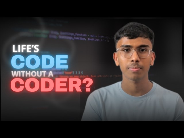 Does science explain life's code WITHOUT a Coder?