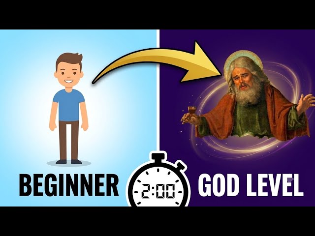 From Beginner to God Level Video Editor in 120 Seconds