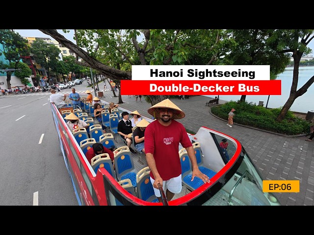 Hanoi Sightseeing  By Bus Full Video
