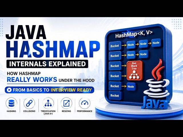 Java HashMap Internals Explained | How HashMap Really Works Under the Hood 🚀