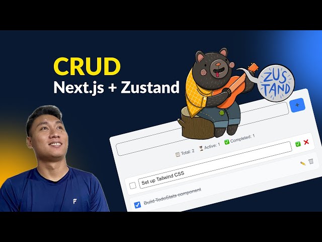 Learn Zustand State Management in Next.js | Beginner Tutorial