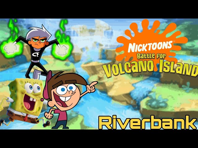 Nicktoons: Battle for Volcano Island (Nintendo DS) #4 | Riverbank