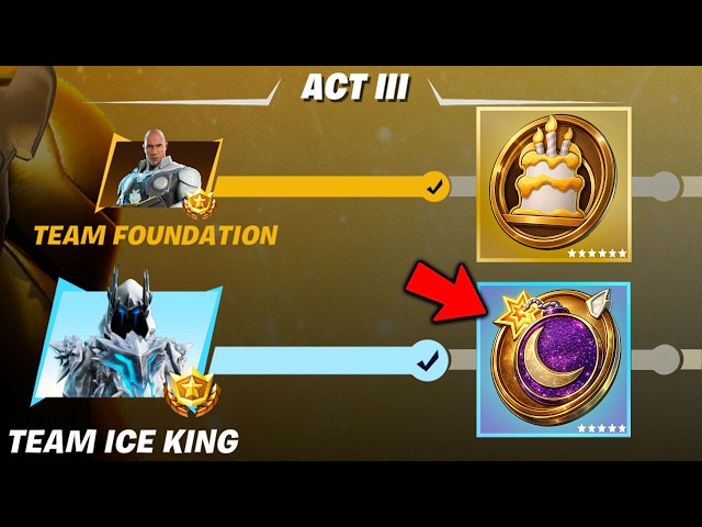 The NEW FORTNITE SHOWDOWN Act III! (Medallions)