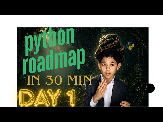 🔥 Learn Python in 30 Minutes | Day 1: Variables & Data Types Explained 🚀🐍 | Python for Beginners