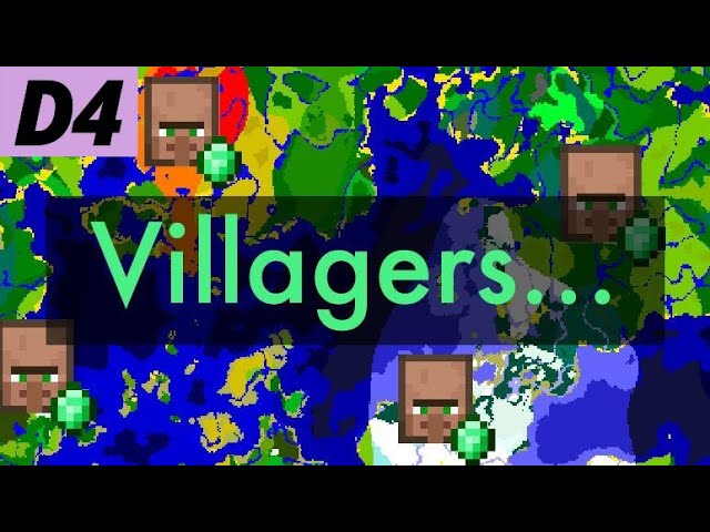 So about those villager changes...