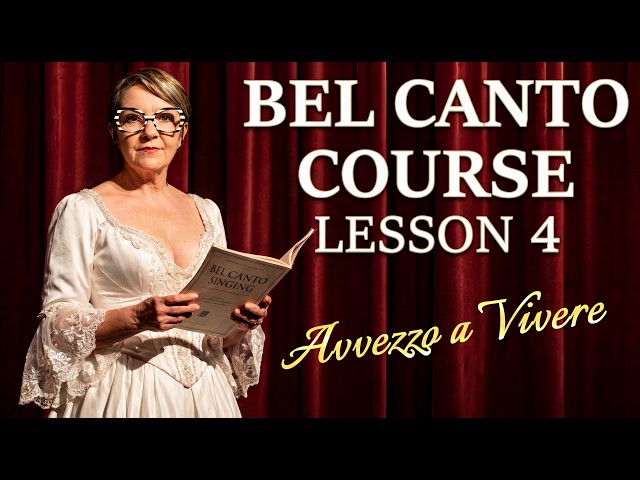 Bel Canto Singing Lesson 4: Intervals of Fifths, Intervalli di Quinta – Avvezzo a Vivere (Vaccai)